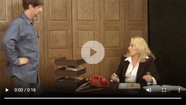 Free Fem Dom Video Quality Control - Robert's Spanking and Paddling with Miss Morgan and Bob Dale